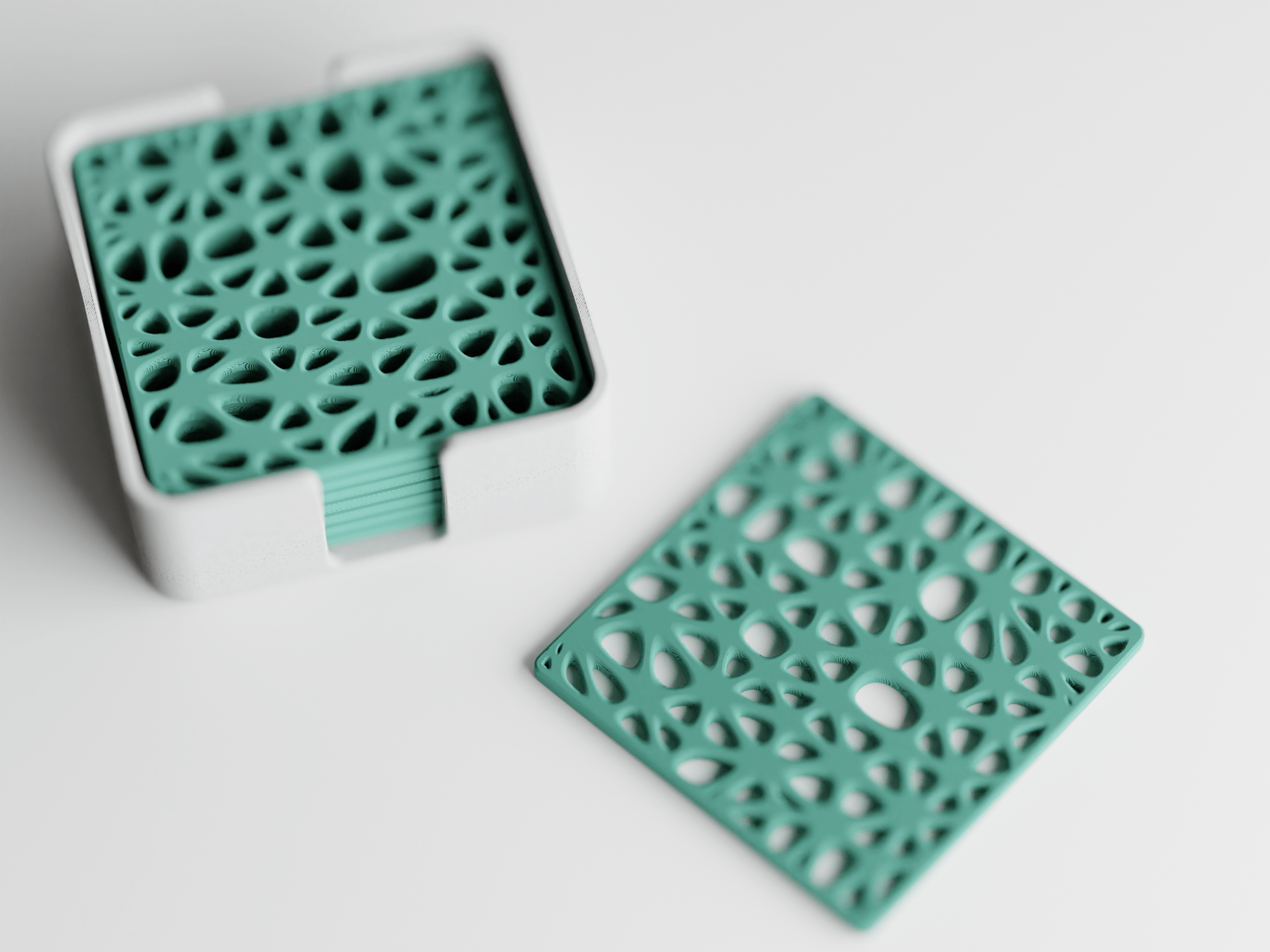 Organic Cell Coaster Set
