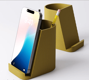 Phone Stand + Pen Holder