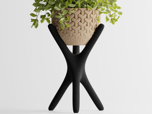 Plant Pot Triova with stand