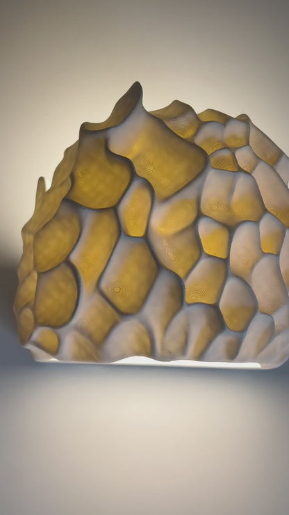 Sculpted Wireless Wall Sconce