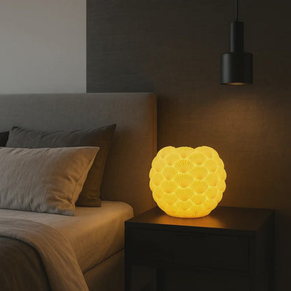Sinister Select Shell Lamp – Hand-Printed in Perth | Modern cordless LED Table Lamp