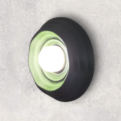 Water Drop Wall Sconce – Rechargeable Cordless LED Light | Renter-Friendly 3D-Printed Modern Lamp