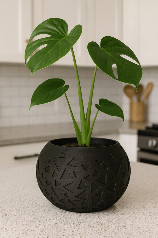 Sinister Select Tri Angles Plant Pot inc tray