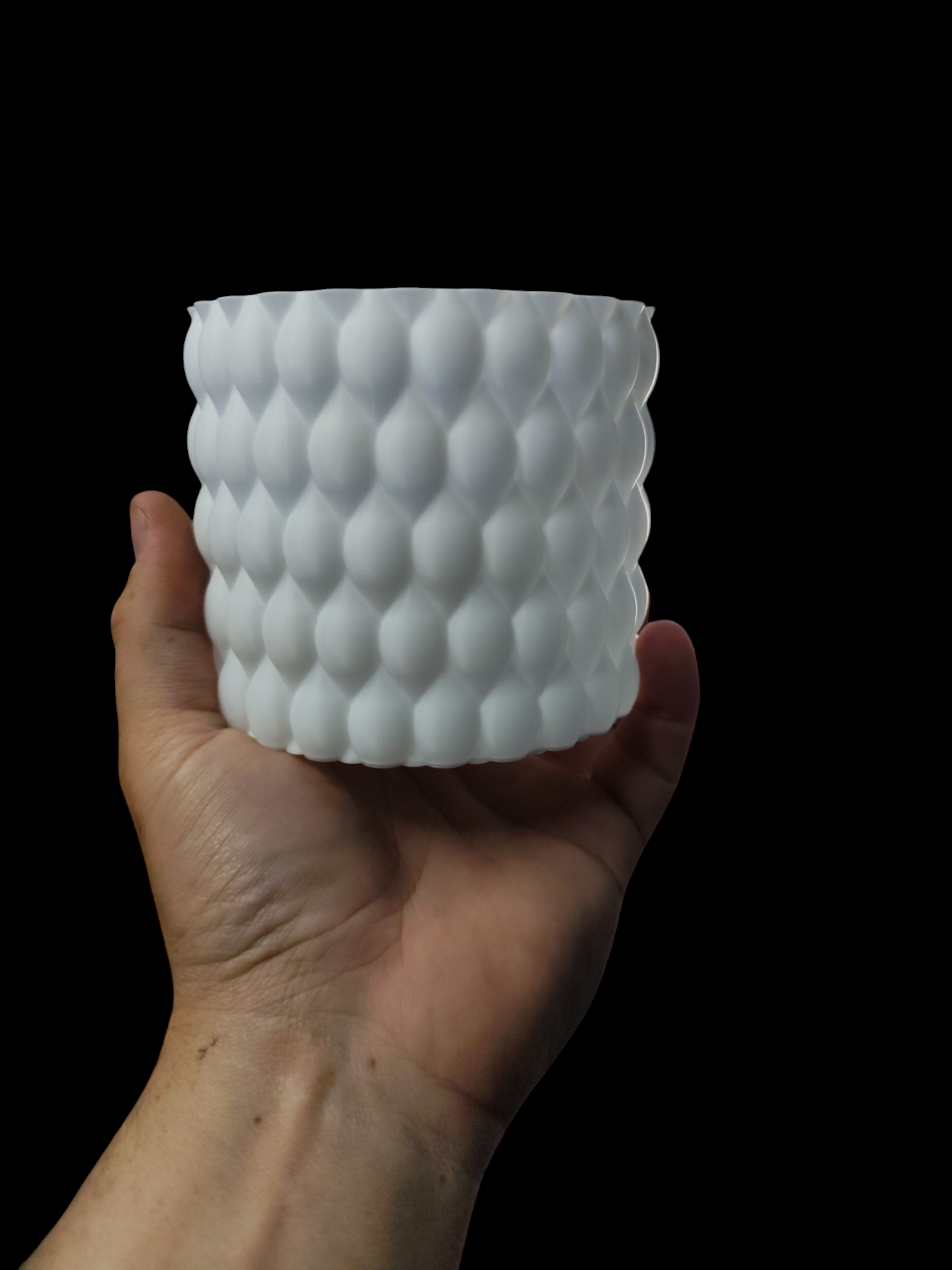 Modern curves planter pot