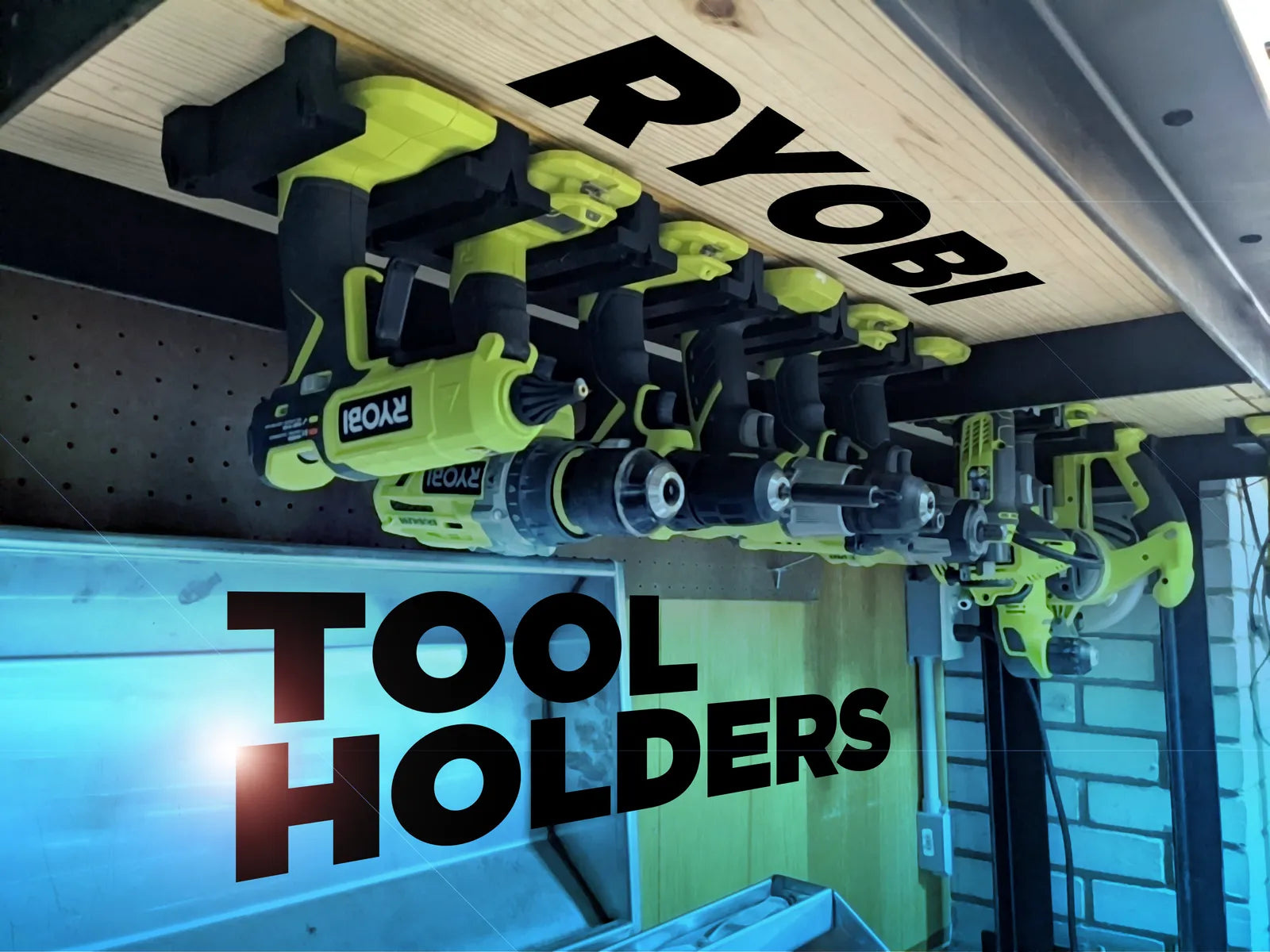 10 Pack Tool Holders - Ryobi* compatible 10 Pack BULK BUY