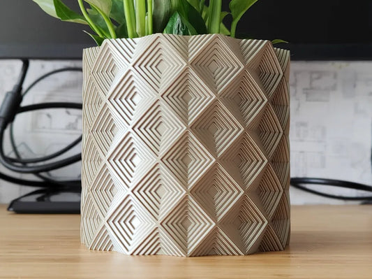 Sinister Select Bismuth Crystal Plant Pot
