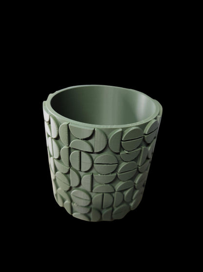 Sinister Select Half Circles Planter Pot inc tray