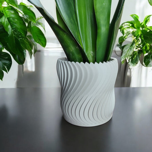 Sinister Select Modern Wheeler Planter Pot