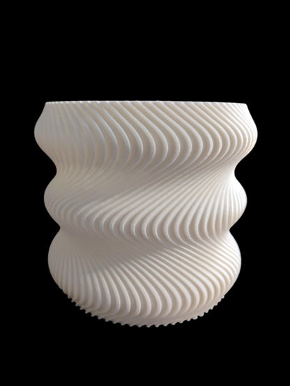 Sinister Select Twister Planter Pot – Unique Biodegradable and Perfect for Any Space