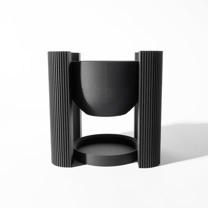 The Avor Planter Pot stand with tray