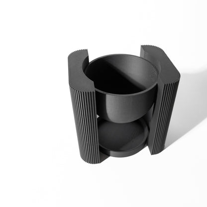The Avor Planter Pot stand with tray