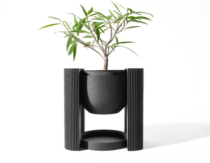 The Avor Planter Pot stand with tray