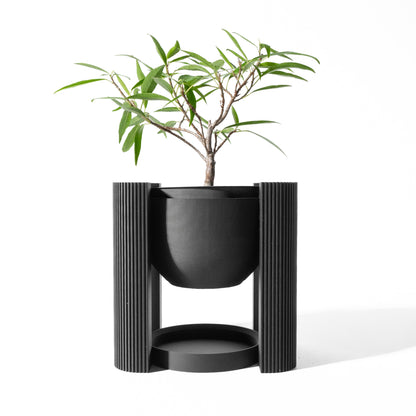 The Avor Planter Pot stand with tray