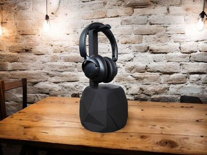 TheRock – A Headphone Stand that’s Low-Poly High-Style and Built Like a Tank