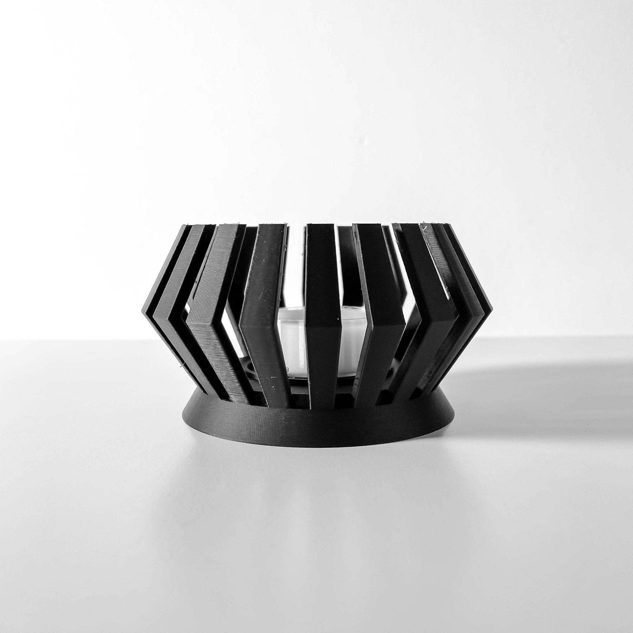Unilo Candle Holder with LED Candle – Eco - Friendly Elegance - SinisterStyle