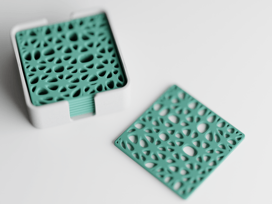 Organic Cell Coaster Set